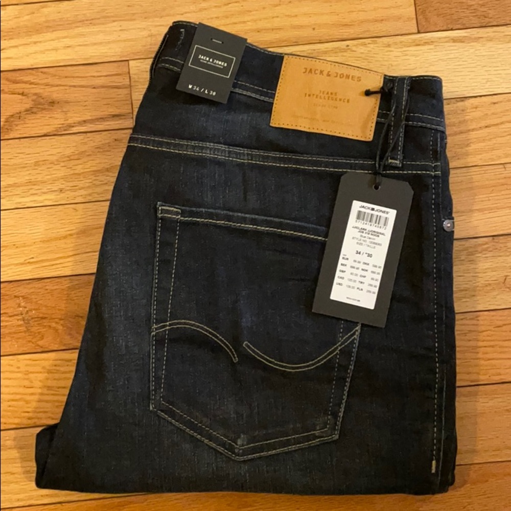 Jack & Jones mens jeans. 34x30  regular fit/ clark